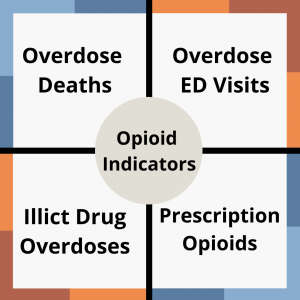 Graphical list of opioid metrics