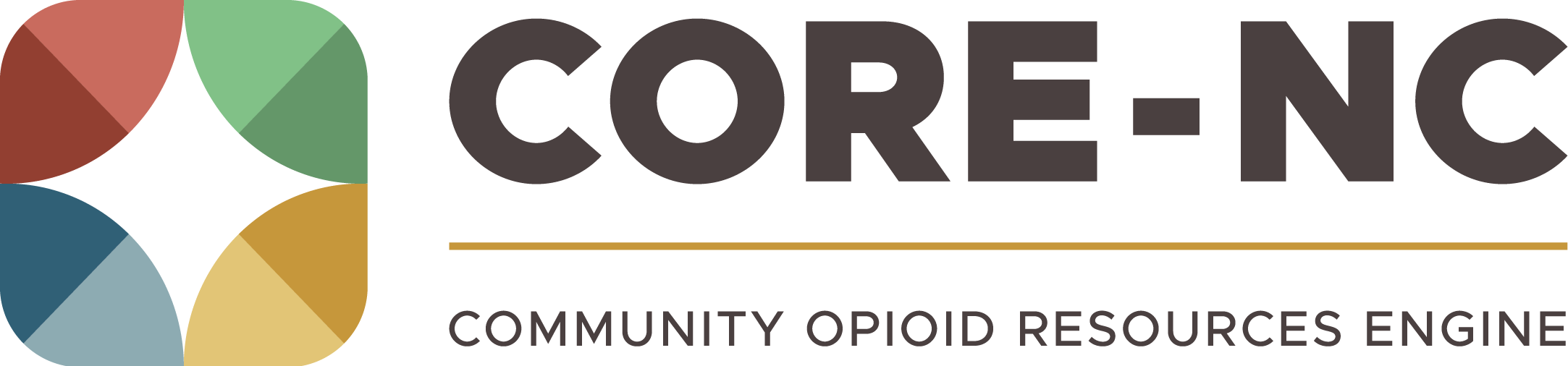 CORE-NC Logo "Community Opioid Resources Engine"